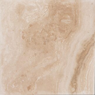 6x6 Tiramisu Travertine Straight Edge Tile  ®