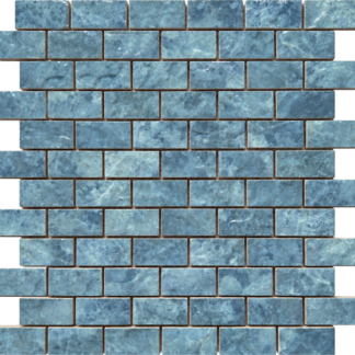 1x2 Neptune Sky Glossy Porcelain Mosaic