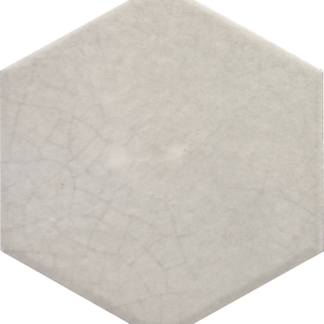 6 Inc hes Hexagon Dolce Vita Esagona White Porcelain Tile