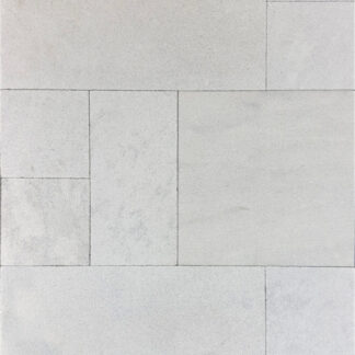 Pavers Husky White Sandblasted Versailles Pattern