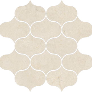Ornos Imperium Marfil Polished Porcelain Mosaic