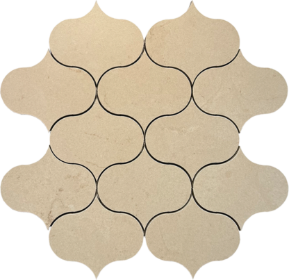 Ornos Imperium Marfil Matte Porcelain Mosaic