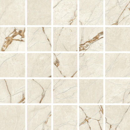 2x2 Imperium Canela Roma Porcelain Mosaic