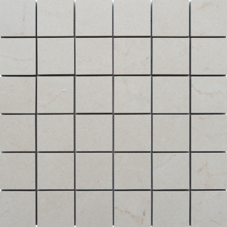 2x2 Imperium Marfil Matte Porcelain Mosaic