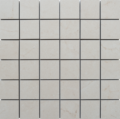 2x2 Imperium Marfil Matte Porcelain Mosaic