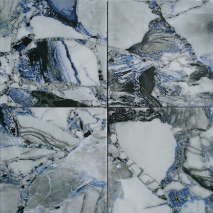 6x6 Ice Sapphire Porcelain Tile