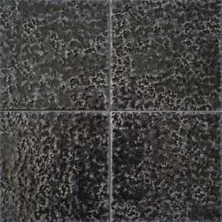 6x6 Textura Nero Porcelain Tile