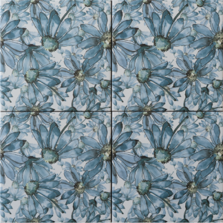 6x6 Clover Asher 4 Porcelain Tile