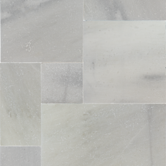 Snow White Versailles Pattern Tumbled Tile