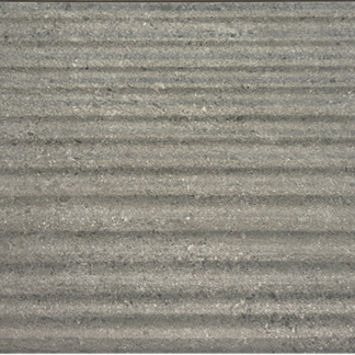 12X24 Aspen Basalt Grooves Porcelain Deco Tile