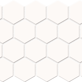 13x26 Hex Blanco Matte Porcelain Tile