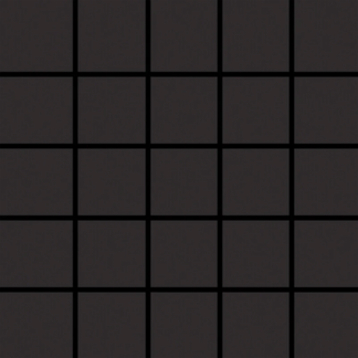 2x2 Winter Black Porcelain Mosaic