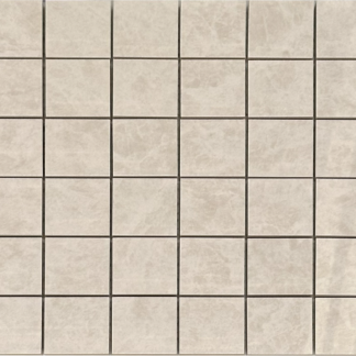 2x2 Taj Mahal Ivory Polished Porcelain Mosaic