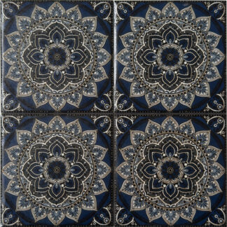 6x6 Calypso Bombay Midnight 20 Porcelain Tile