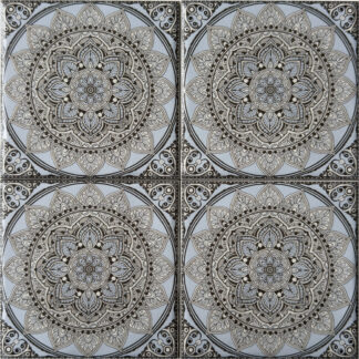 6x6 Calypso Bombay Silver 20 Porcelain Tile
