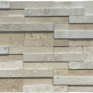 6x24 Extra Light 3D Honed Ledger Stone