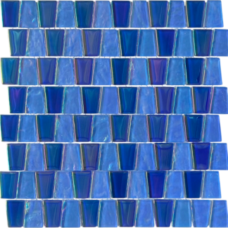 Trapezoid Ardea Glass Mosaic