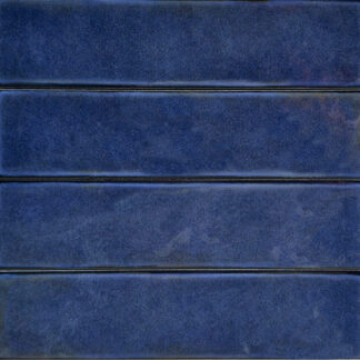 3x12 Brick Blu Glossy Porcelain Tile