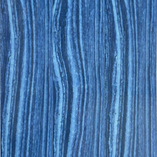 6x24 Ocean Waves Cobalt Glossy Porcelain Tile