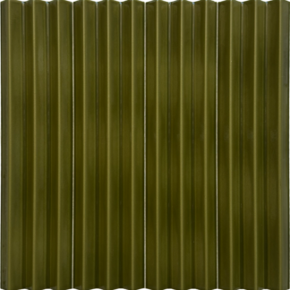 3x12 Abacus 3D Olive Glossy Ceramic Tile