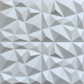 8x8 Wia Montenapoleone Bianco Satin Ceramic Tile