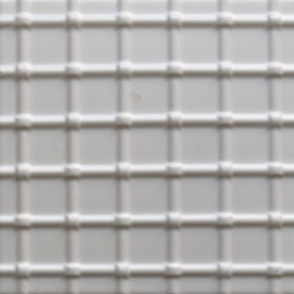 6x6 Eugenia 03 Quadrato Bianco Ceramic Tile