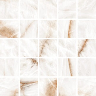2x2 Lagoa Blanco Porcelain Mosaic