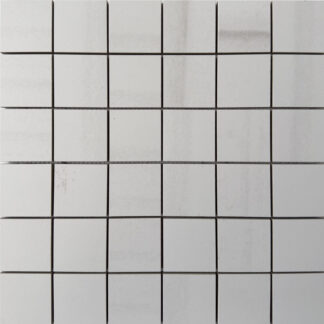 2x2 Palazzo Lasa Superwhite Porcelain Mosaic