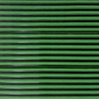 4.5x18 Waves Crest Green Polished Ceramic Tile