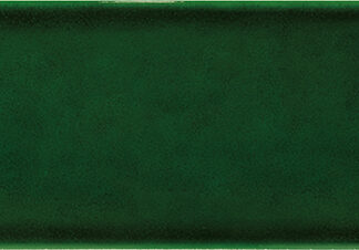 4.5x18 Waves Plain Copper Green Polished Ceramic Tile