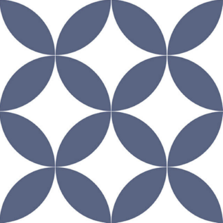 9x9 Tokio Azul Matte Porcelain Tile