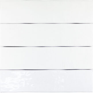 2x8 Zelij Blanco Ceramic Tile